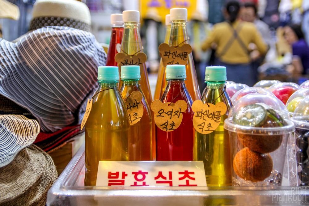 korean drink in market
