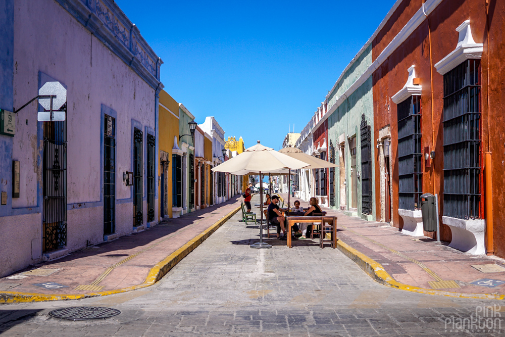 colorful streets of Campeche