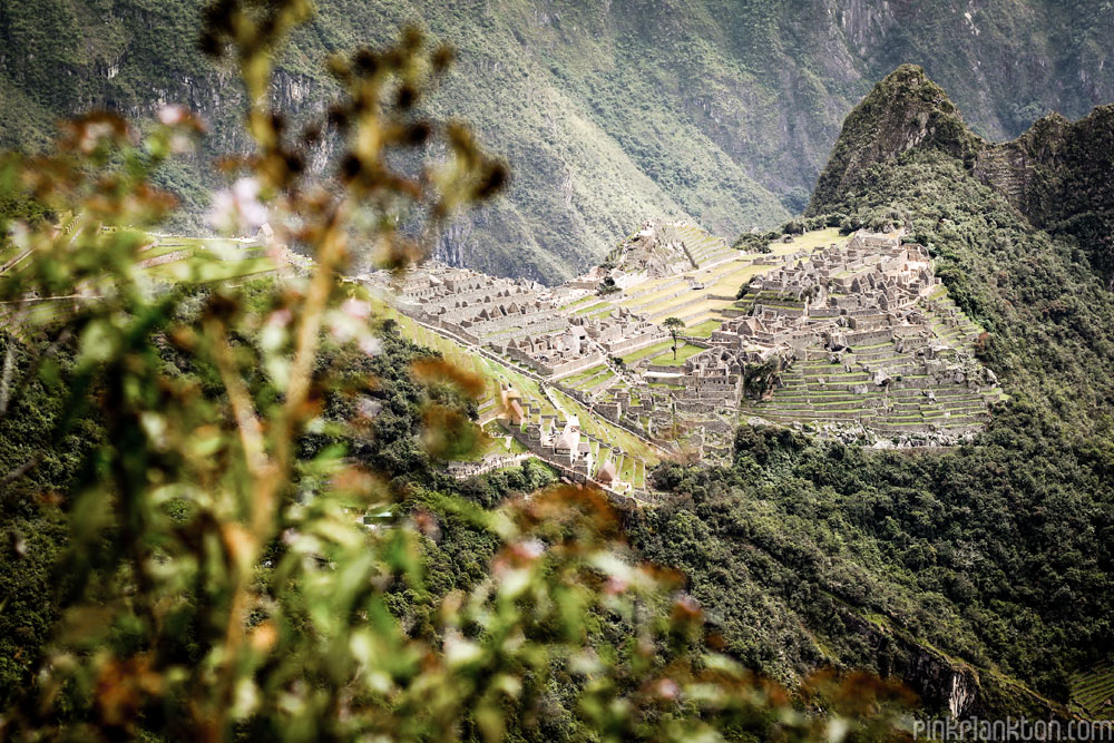 Machu Picchu taken from Sun Gate