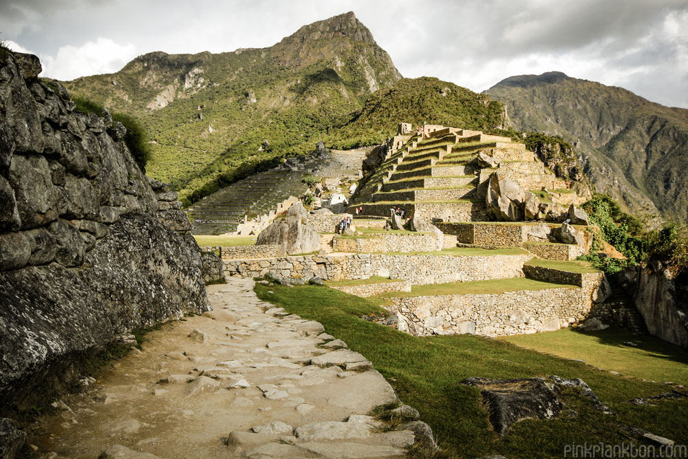 Machu Picchu terraces