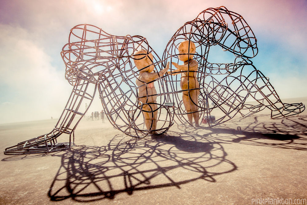 art installation at Burning Man