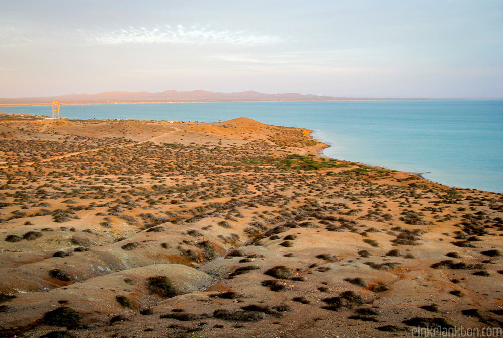 view of Cabo de la Vela, Colombia