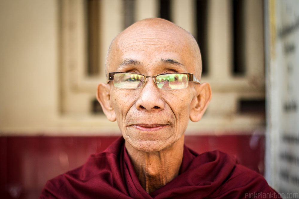 Burmese monk