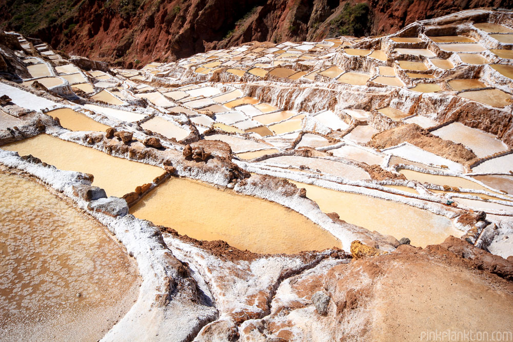 salt mines in Peru
