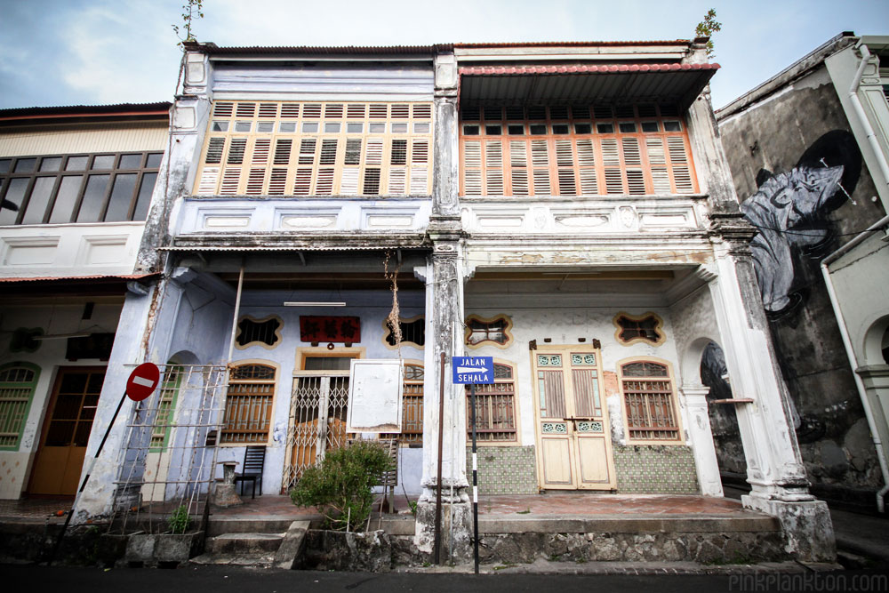 colonial architecture in Georgetown, Malaysia