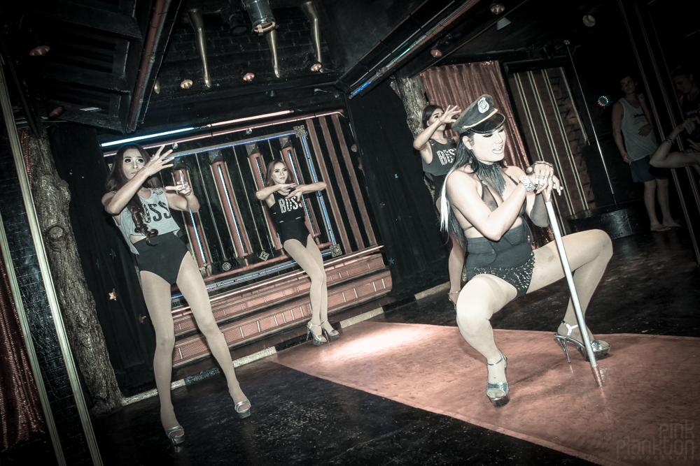 Queen's Cabaret ladyboy show in Koh Tao, Thailand