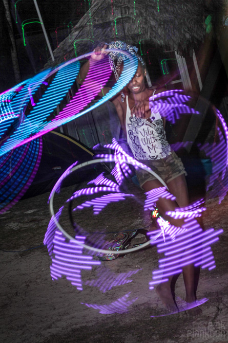 led hula hooping