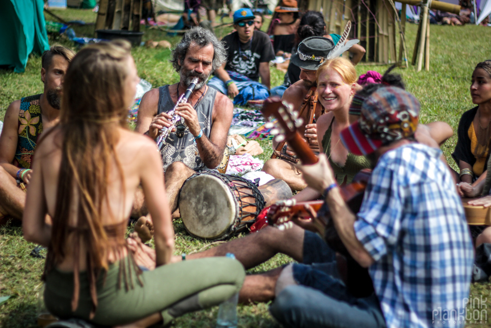 Cosmic Convergence Festival Guatemala jam session