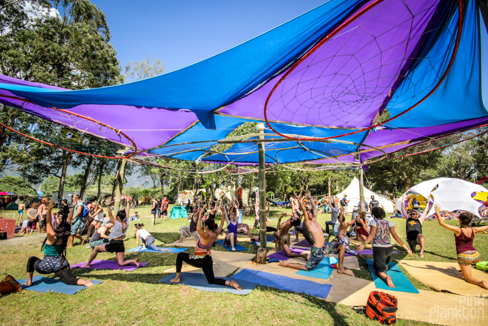 Cosmic Convergence Festival yoga