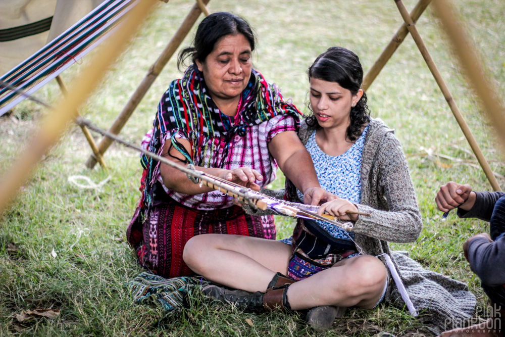 Guatemala traditional weaving