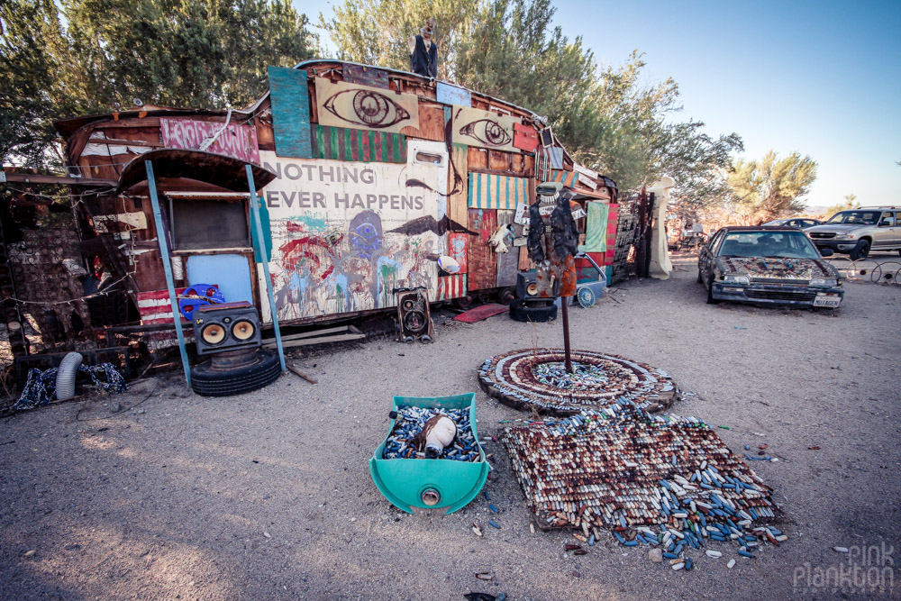 Slab City East Jesus art sculptures