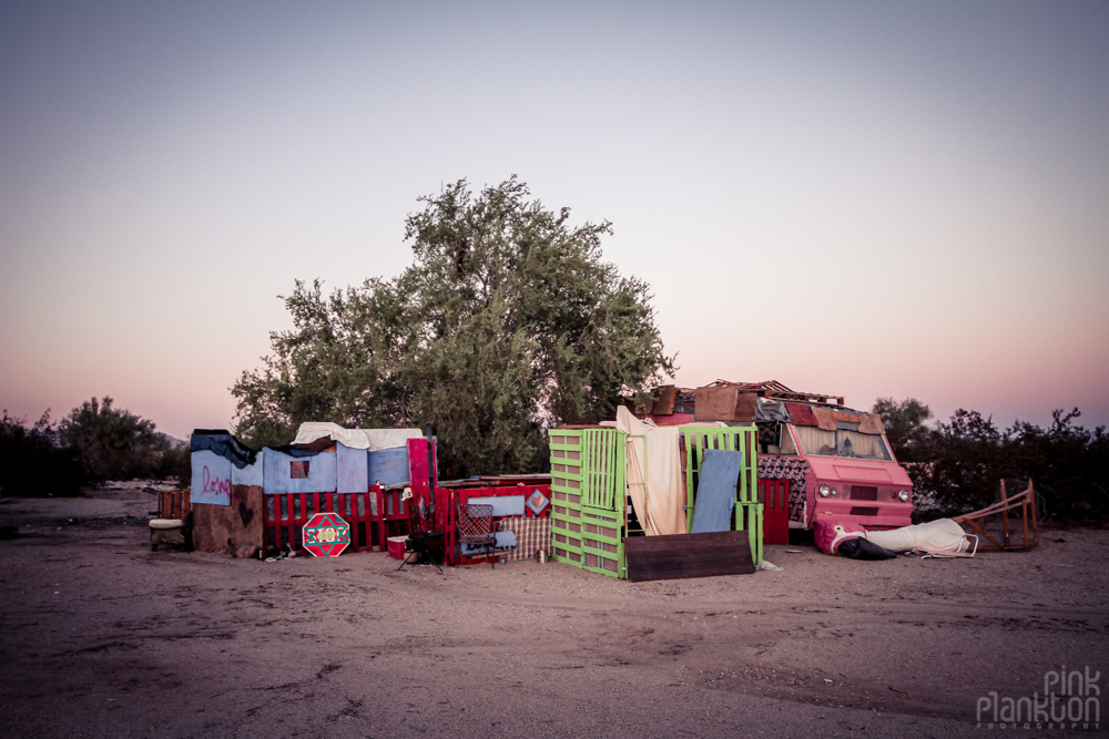 Slab City camp