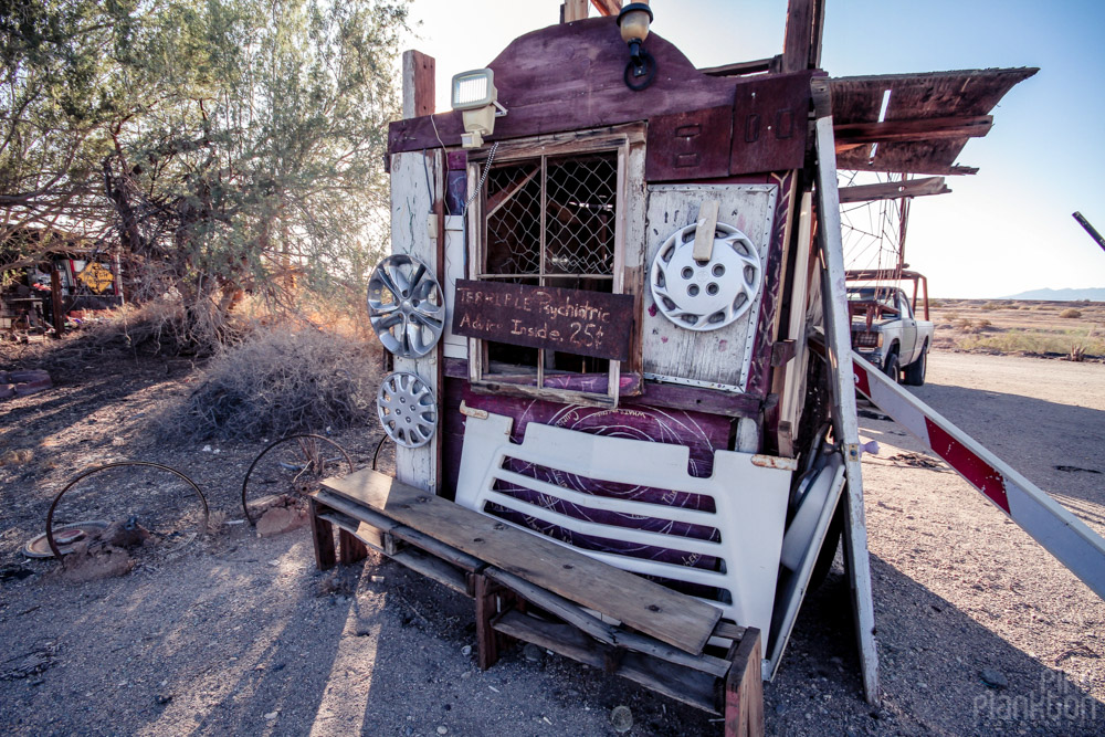 Slab City East Jesus terrible psychiatric advice