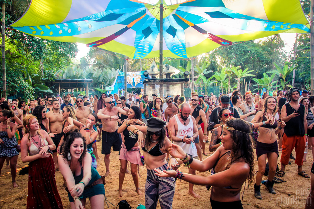 Envision Festival dancefloor