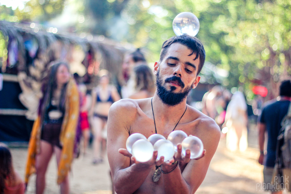 Envision Festival contact juggler