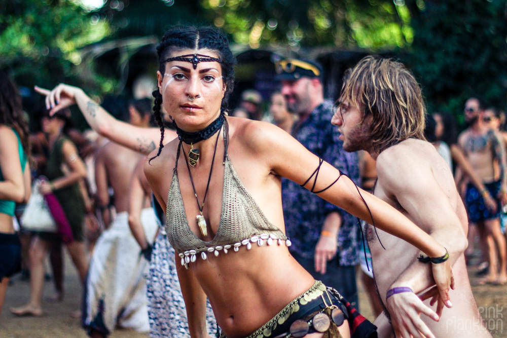 Envision Festival girl dancing