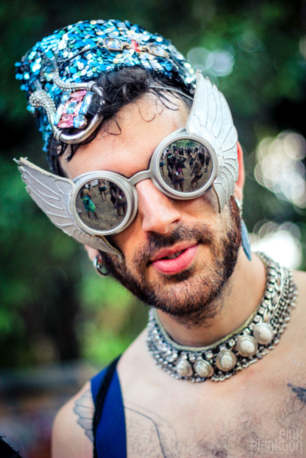 Envision Festival guy in costume