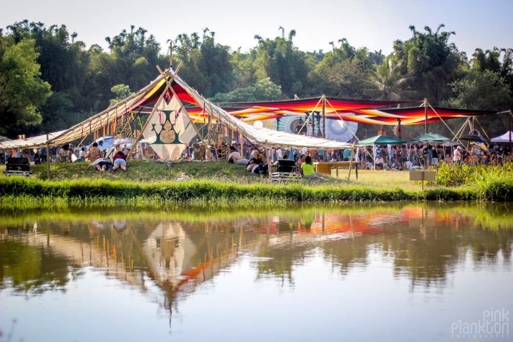 Festival Ometeotl view from lake