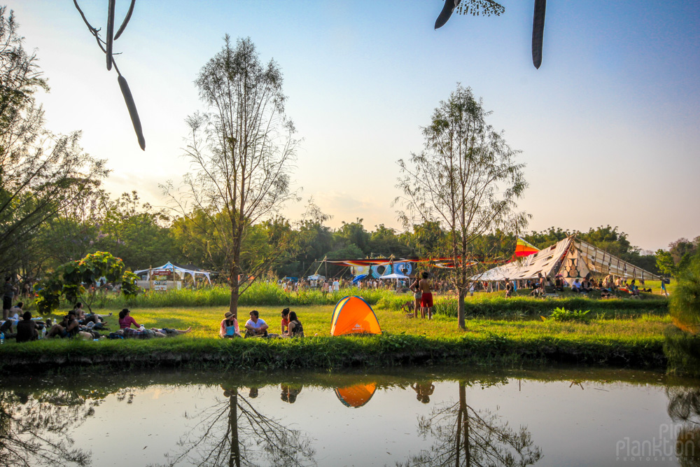 Festival Ometeotl view from lake