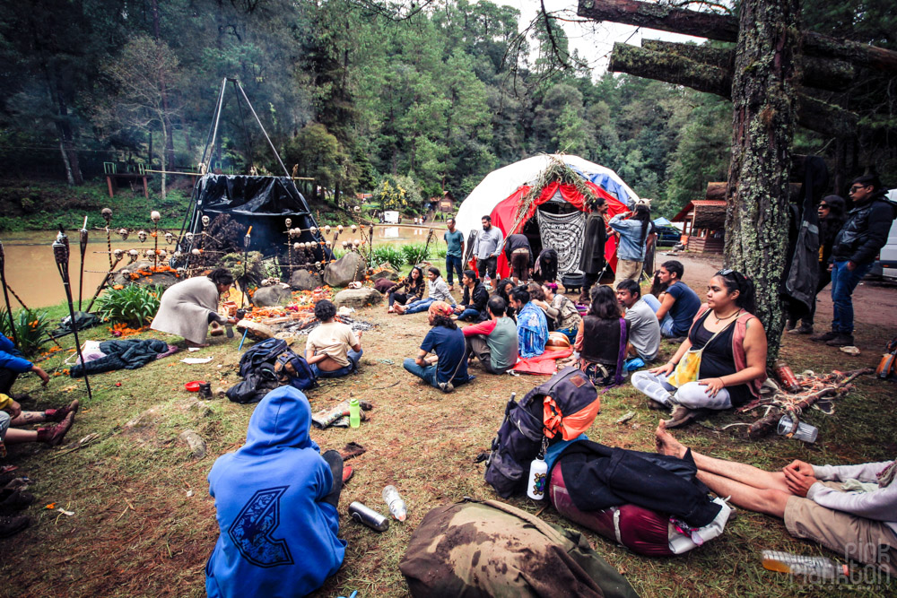 Poison Festival in Mexico wellness area