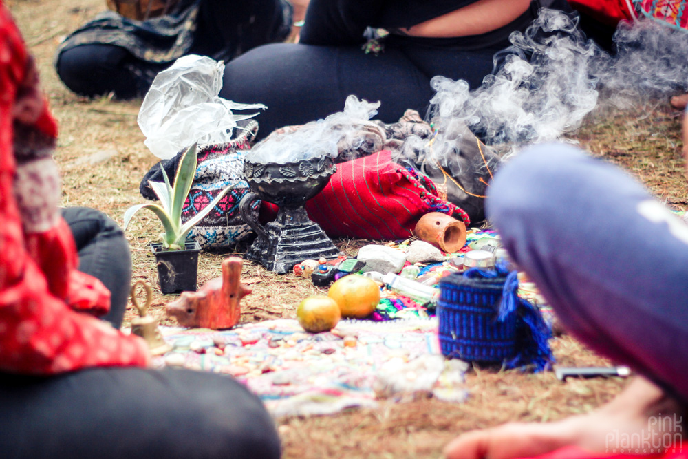 Poison Festival in Mexico sacred smoke