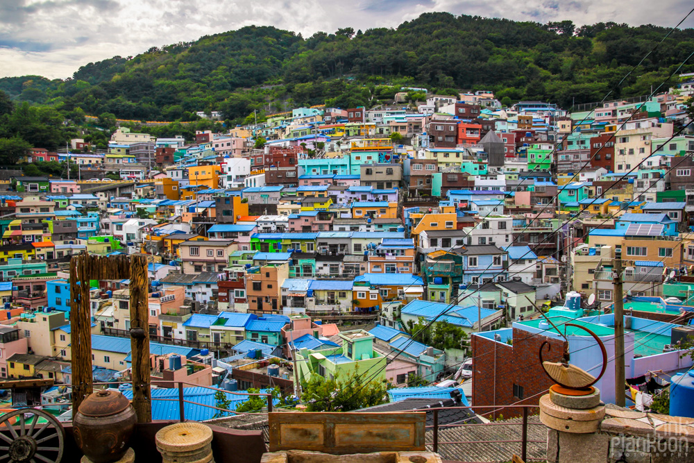 Gamcheon culture village in Busan, South Korea