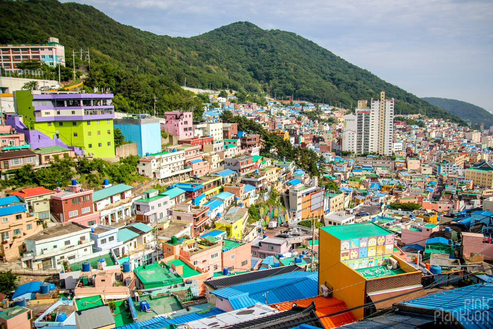 Gamcheon culture village in Busan, South Korea