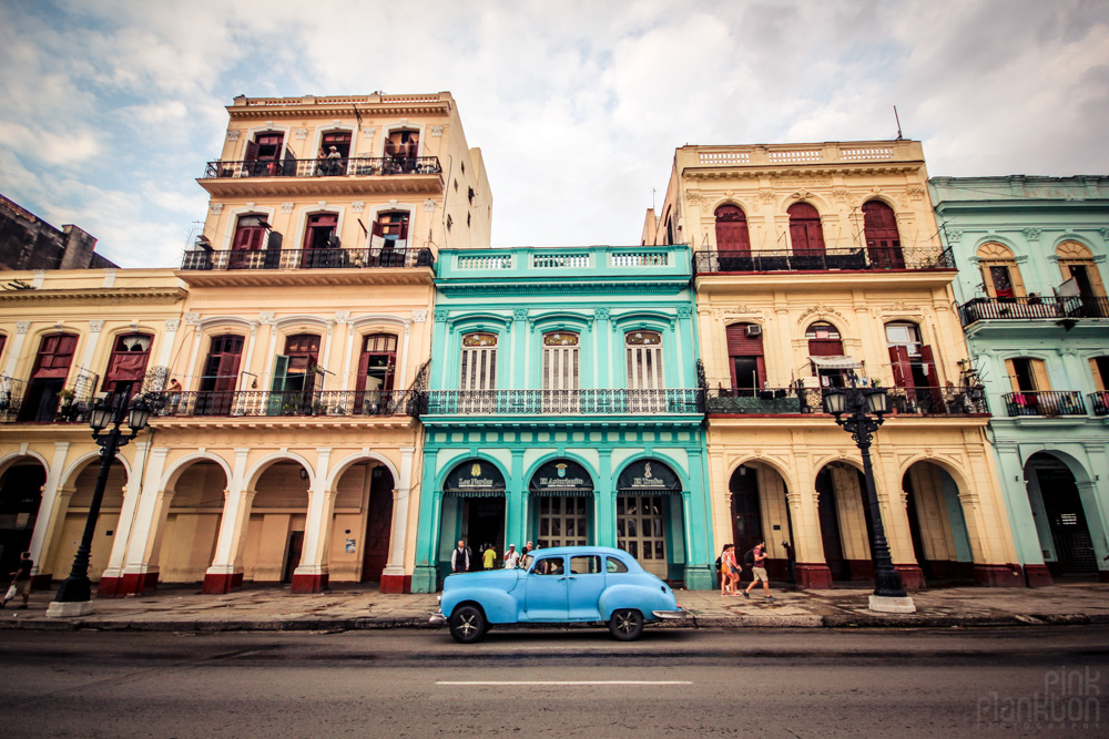 Havana, Cuba colorful buildings