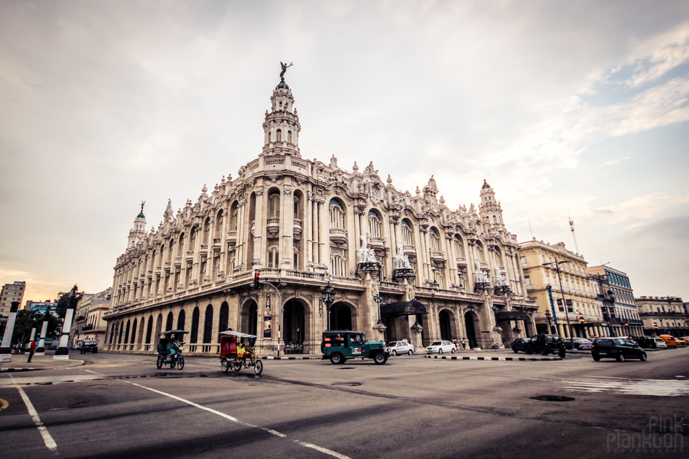 colonial architecture in Havana Cuba