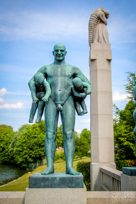 Vigeland Sculpture Park in Oslo