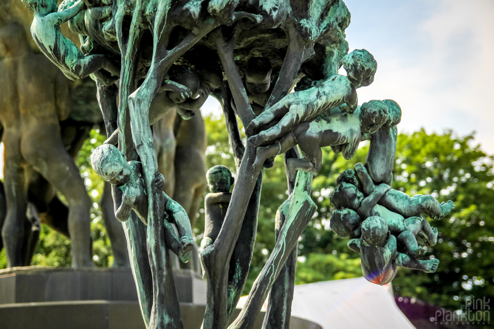 Vigeland Sculpture Park in Oslo