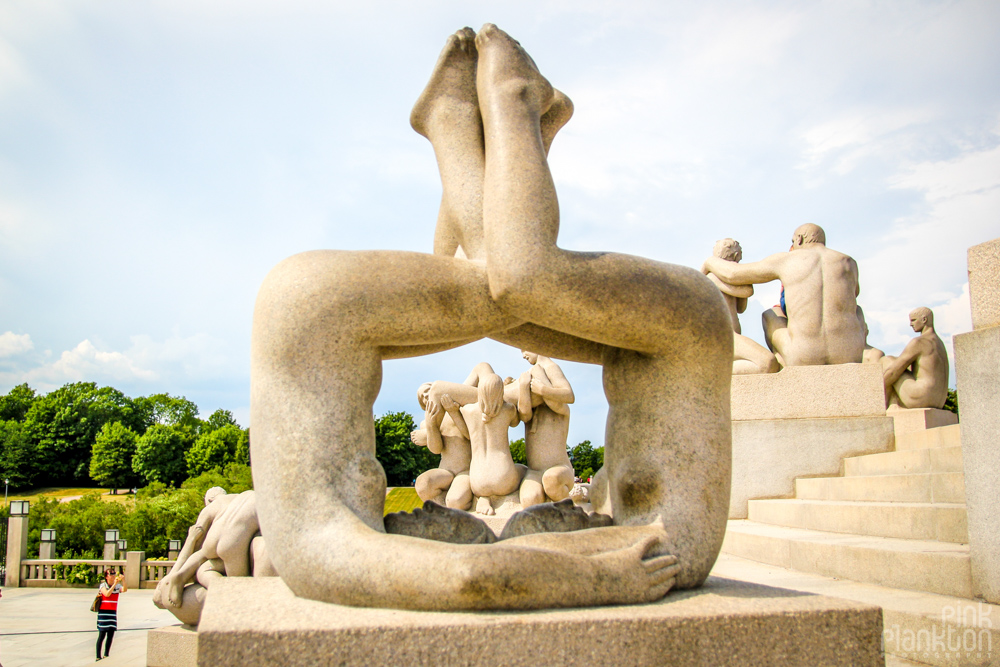 Vigeland Sculpture Park in Oslo