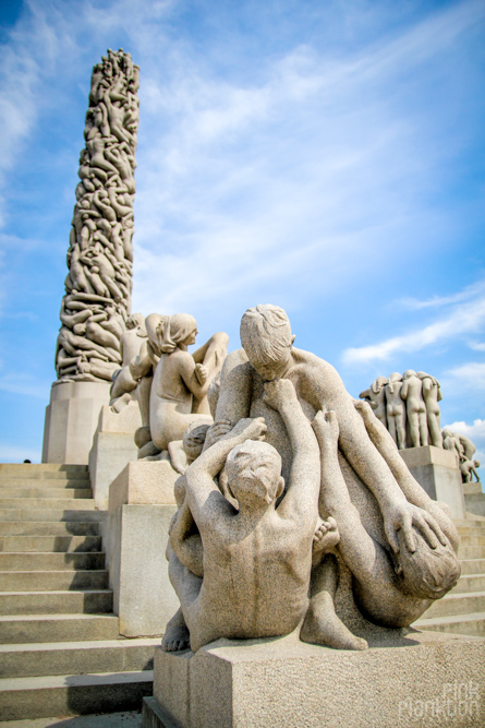 Vigeland Sculpture Park in Oslo