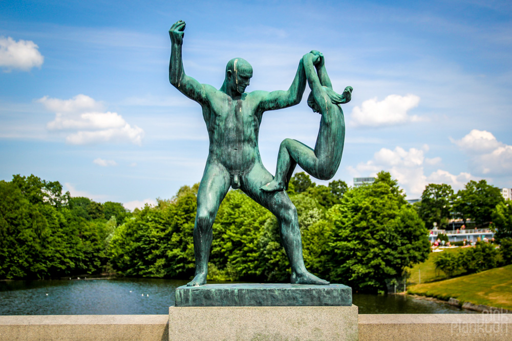 Vigeland Sculpture Park in Oslo