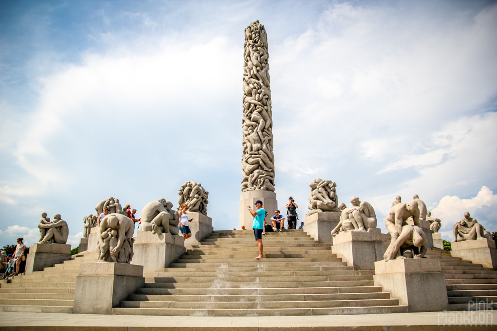 Vigeland Sculpture Park in Oslo