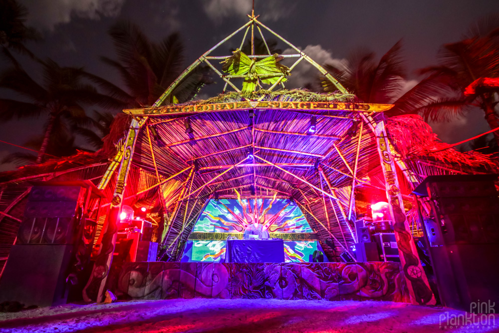 Global Stage at Tribal Gathering Festival