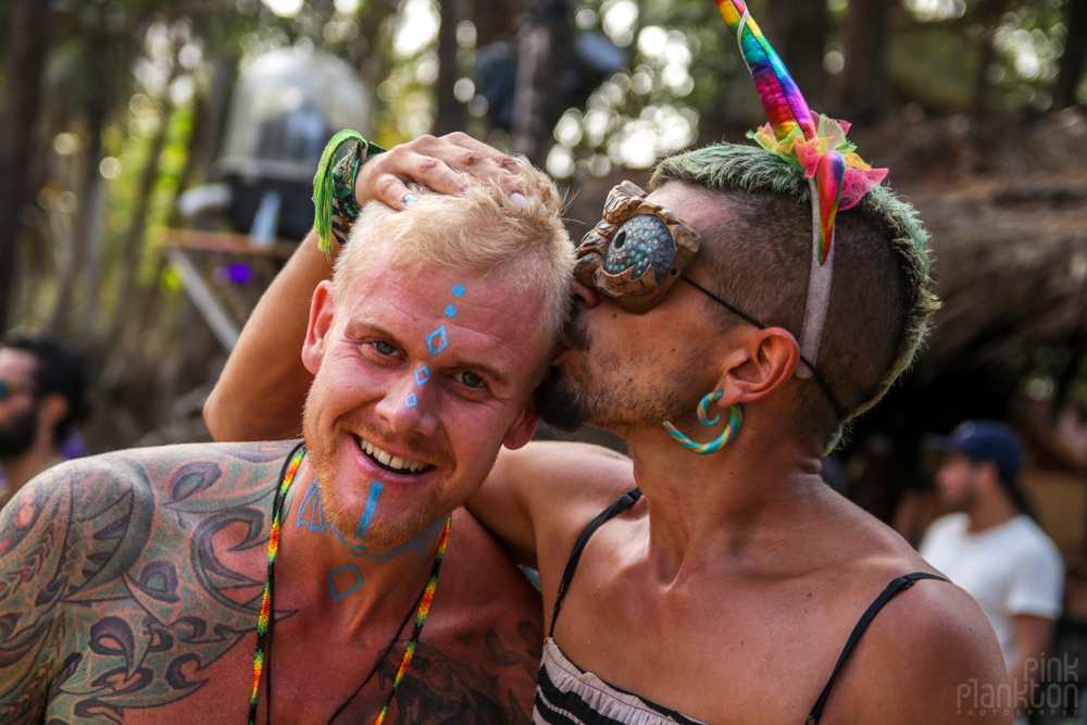 two guys at Tribal Gathering Festival