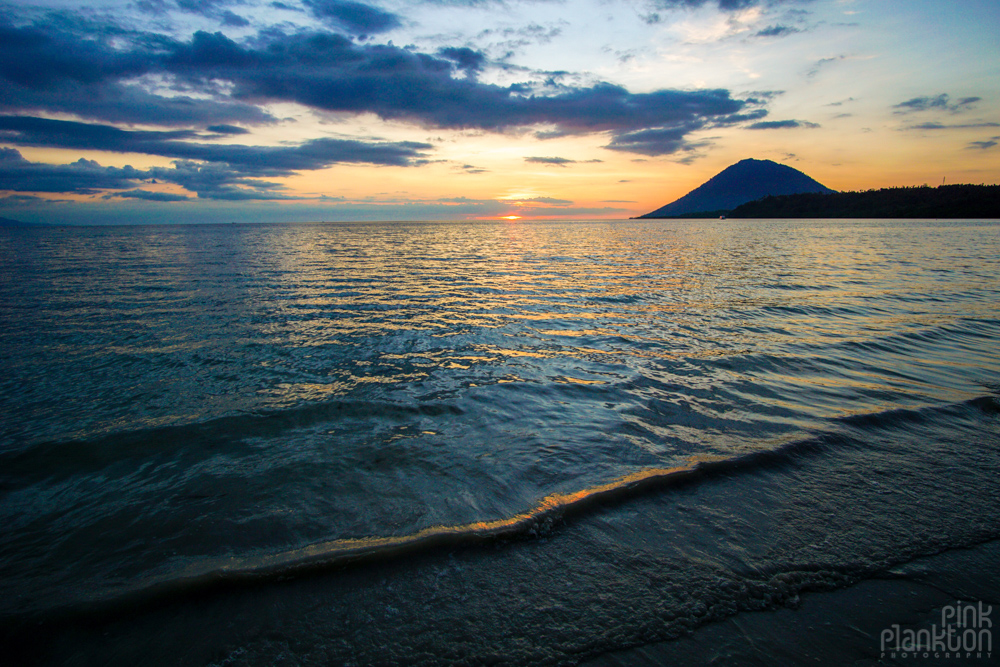 sunset from Bunaken Island, Sulawesii