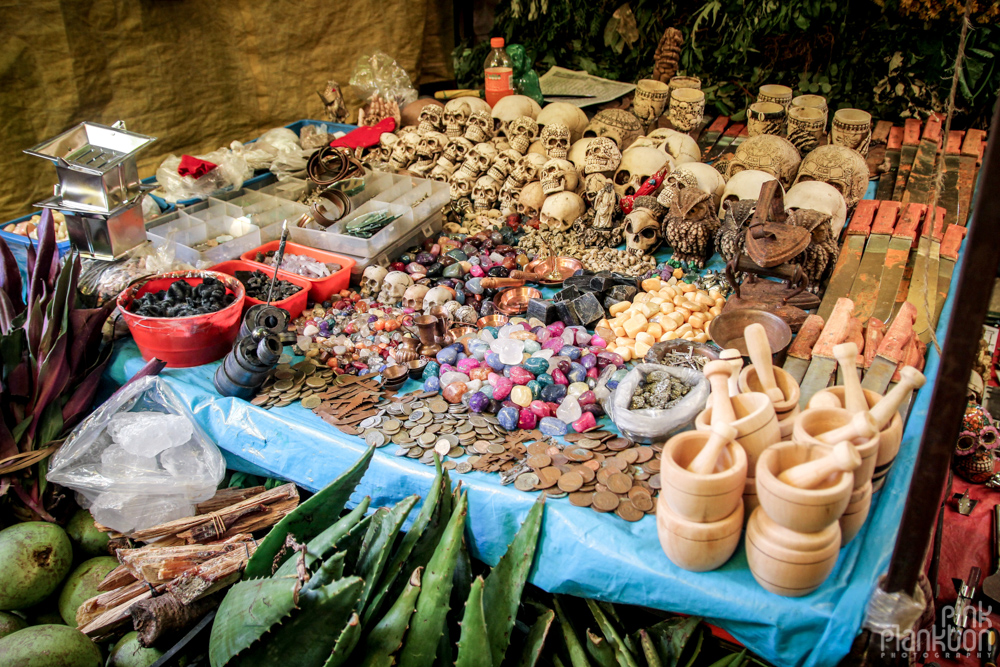 store in Mercado Sonara Witch Market in Mexico City