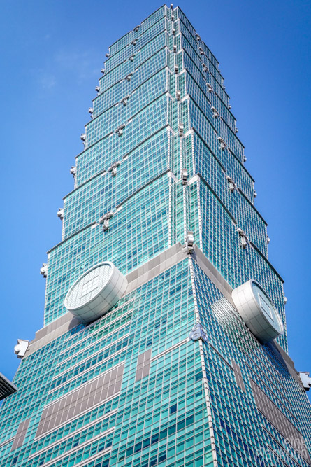 Taipei 101 tower in Taiwan