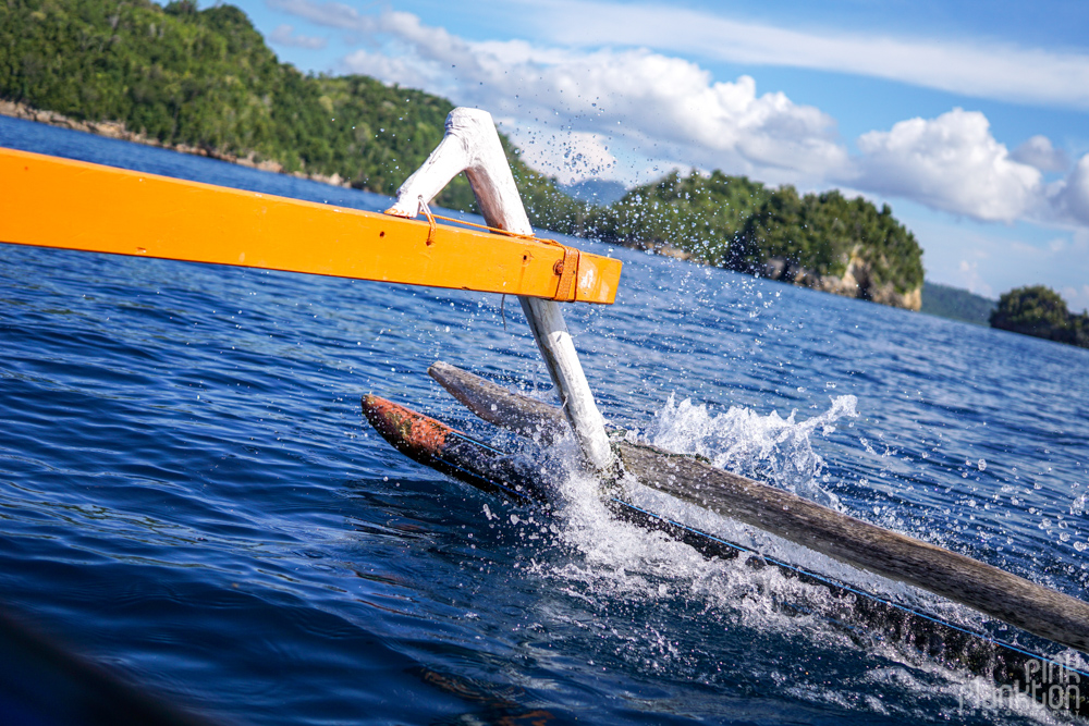 boat trip through the Togean Islands