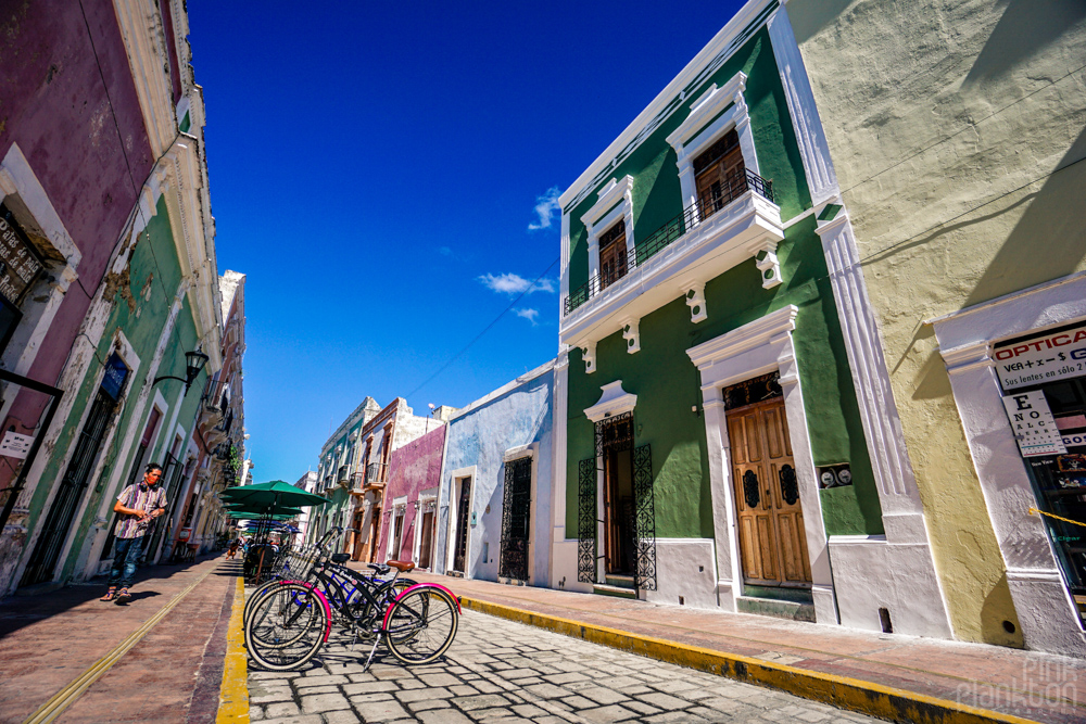 colorful streets of Campeche