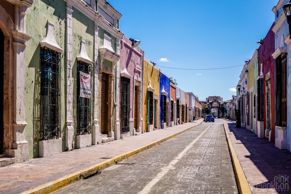 colorful streets of Campeche