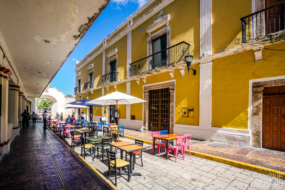 colorful streets of Campeche