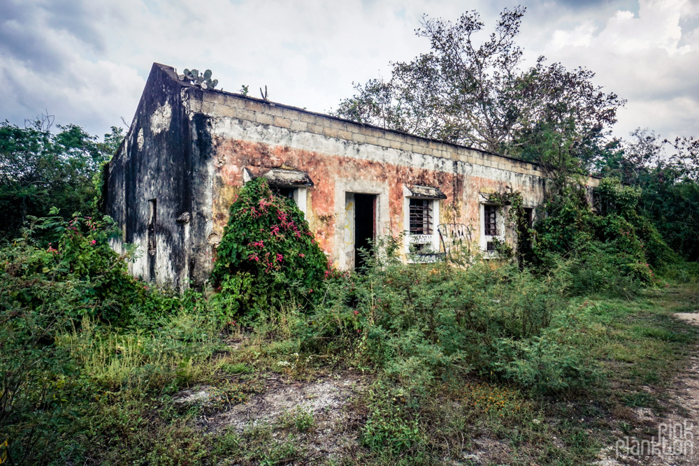 abandoned building in Minsebalam ghost town