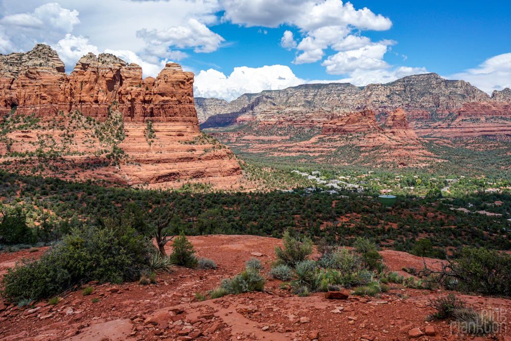 view from Sugar Load trail in Sedona
