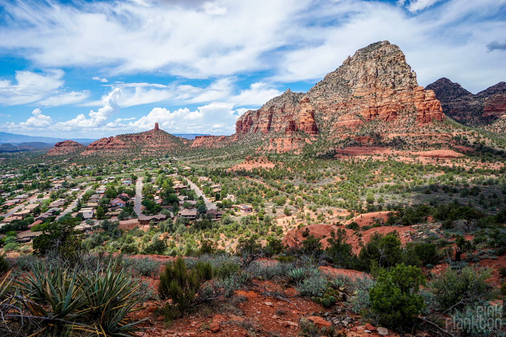 view from Sugar Load trail in Sedona