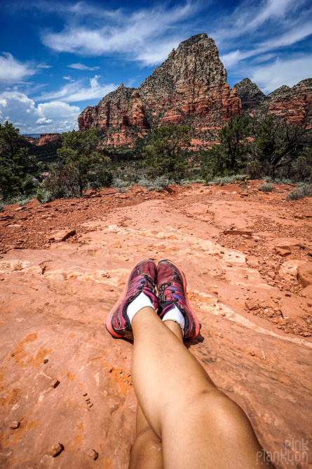 view from Sugar Load trail in Sedona