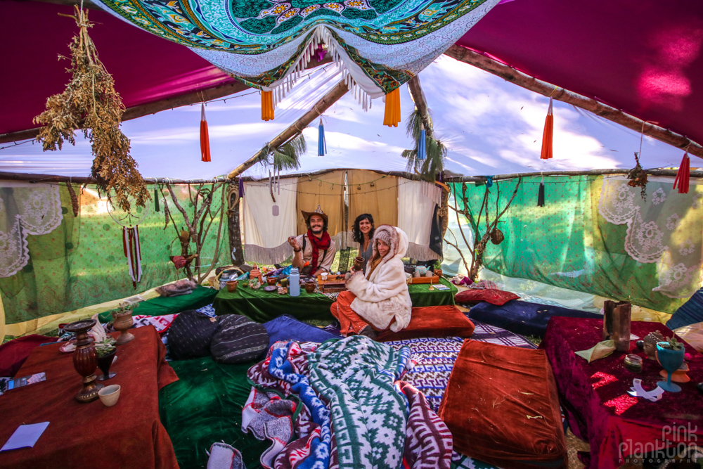 Tea Lounge at Cosmic Convergence Festival