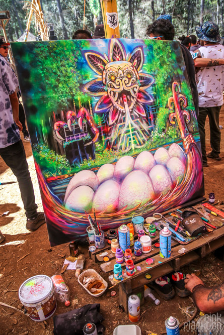 art at Festival Psycristrance